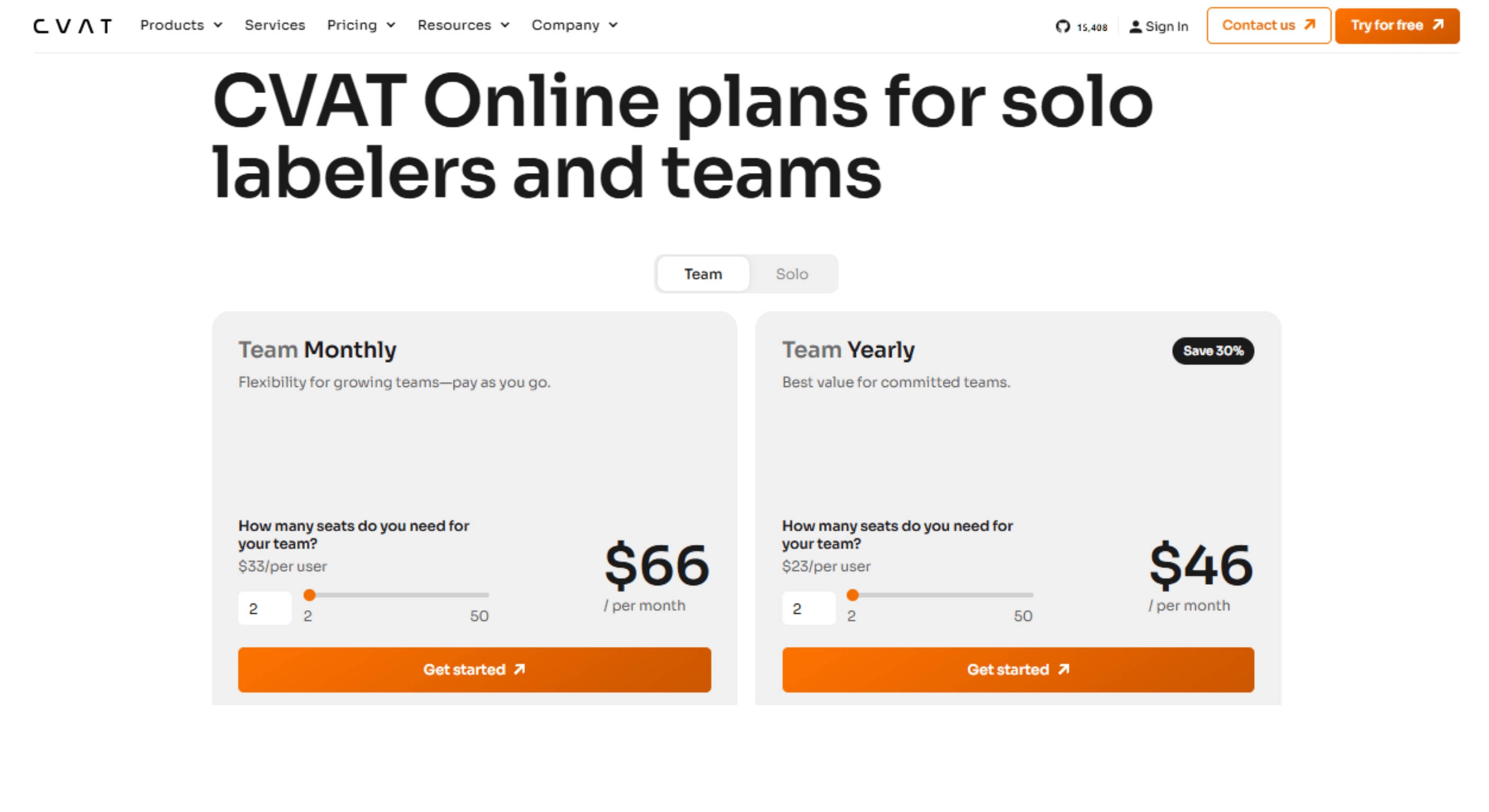 CVAT cloud pricing and open source options for self-hosted CV developers