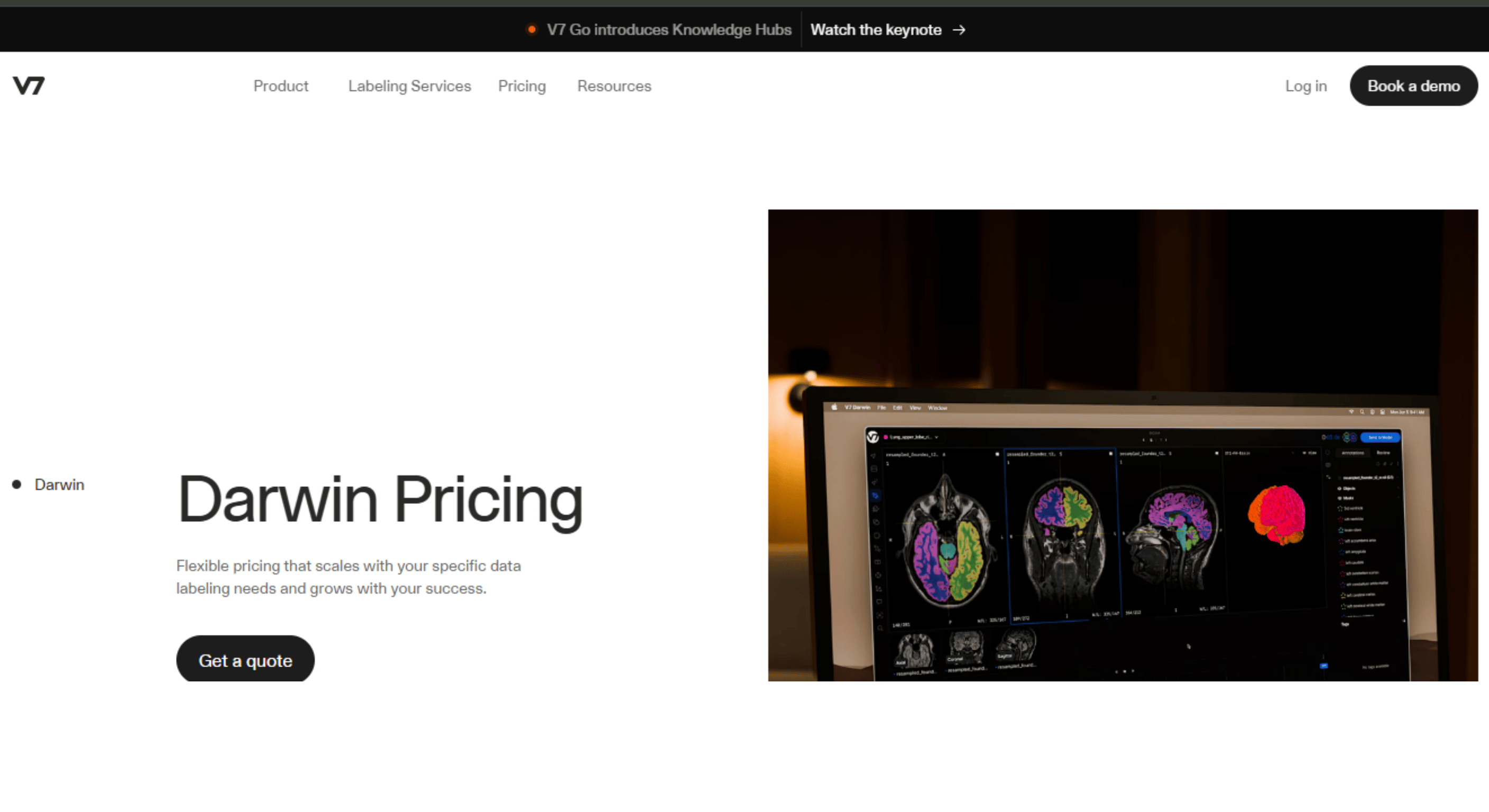 V7 Enterprise pricing for high-volume sports data pipelines